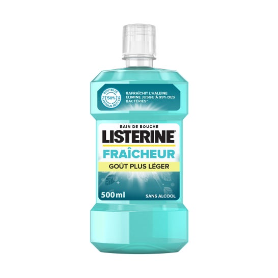 Listerine Zero Bath Bch Taste + Luz Fl/500Ml