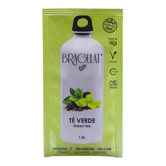 Bragulat Bebida de Chá Verde Solúvel 15X9g