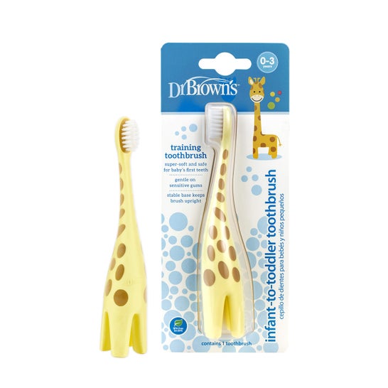 Dr. Brown's Giraffe Toothbrush 0-3 Anos