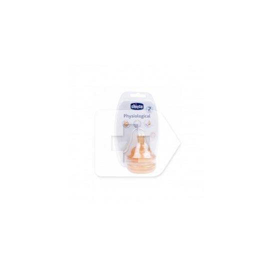 Chicco ™ tetina fisiológica de borracha fluxo rápido 2uds