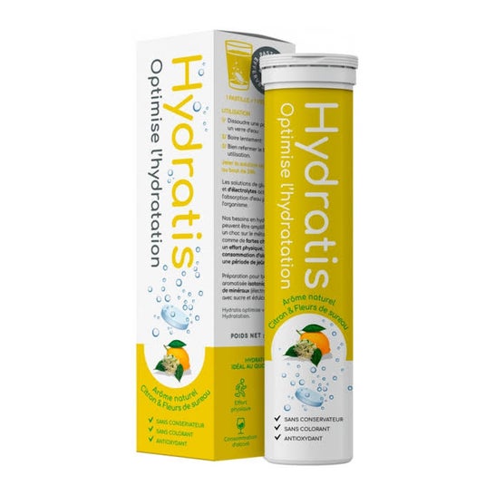 Hydratis Solução de Hidratação Acelerada Lemon Elderflower 20comp