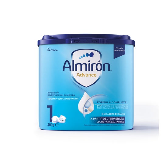 Almirón Advance 1 Starter milk em pó desde o primeiro dia 400gr