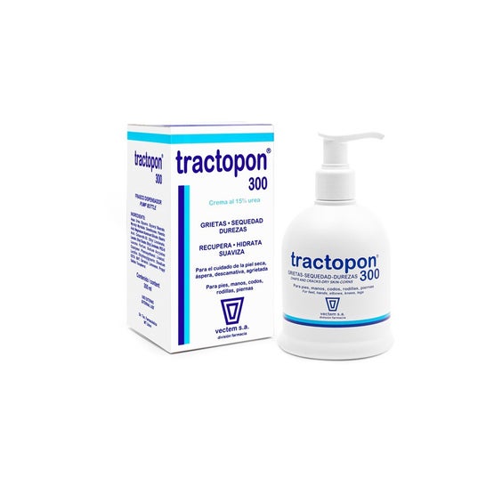 Tractopon 15% Urea Dispenser Cracks Dryness Dureza 300ml