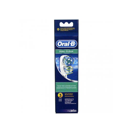 Oral-B Dual Clean Recarga 3unids.
