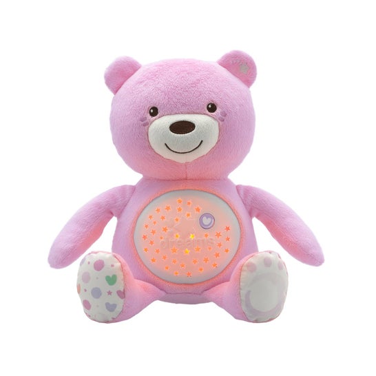 Urso bebé Chicco Projector cor-de-rosa +0m