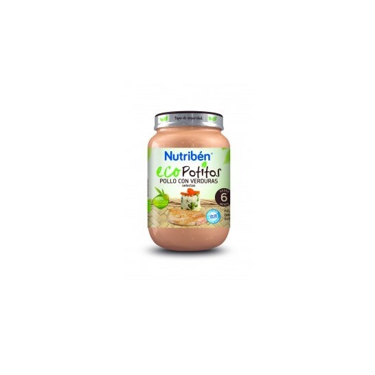 Frango Nutribén ™ Eco Potitos ™ com vegetais selecionados 200g