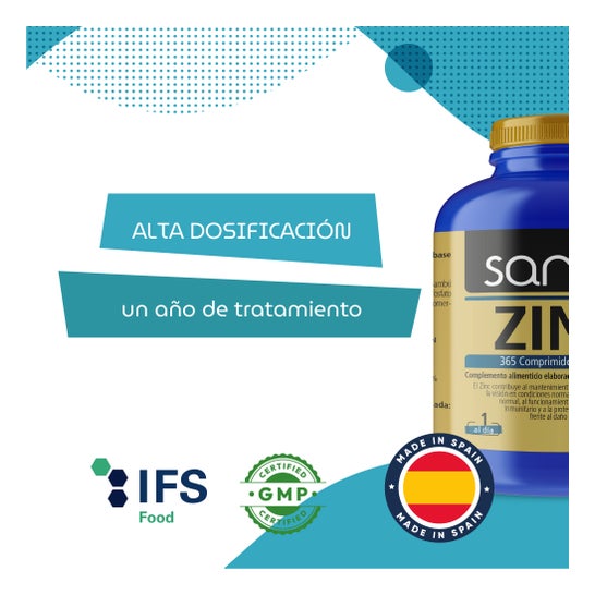 Sanon Zinc 500mg 365comp