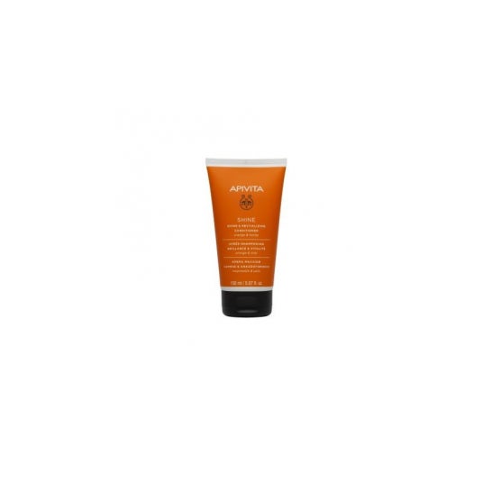 Apivita Glitter-vitality Conditioner Todos os tipos de laranja-mel 1