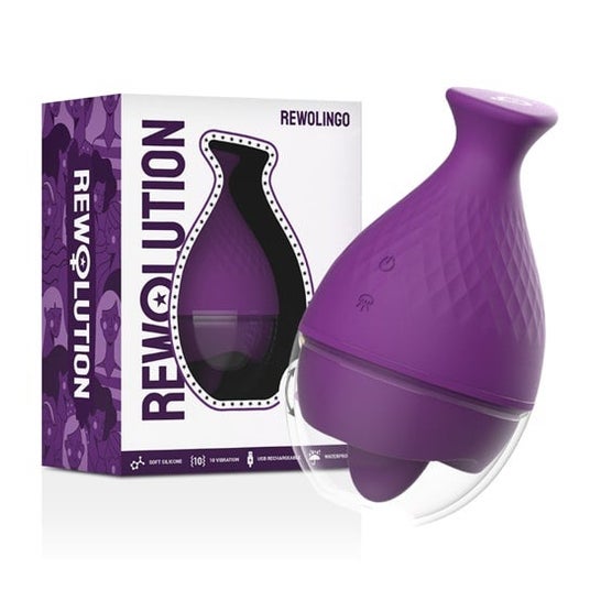 Rewolution Rewolingo Vibrator With Tongue 1ud