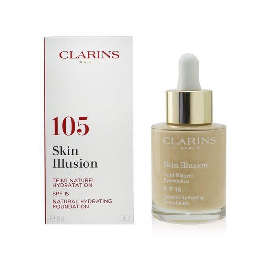 Clarins Skin Illusion Base Hidratante 105 Nude 30ml