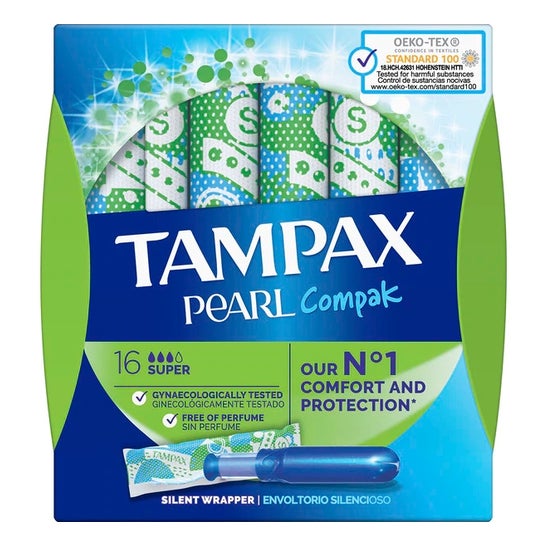 Tampax Compak Pearl Super 16 pcs
