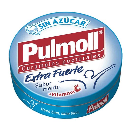 Pulmoll Extra Forte Vitamina C Doces sem açúcar 45g