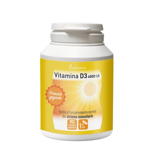 Plameca Vitamina D3 4000 Ui 90 Cápsulas
