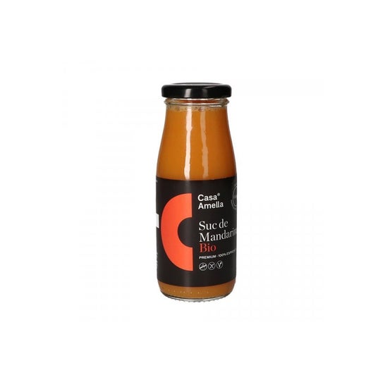 Sumo de Mandarina Sem Glúten Orgânico Casa Amella 250ml