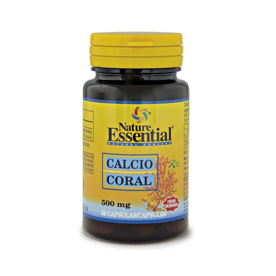 Nature Essential Coral Cálcio 500mg 50caps