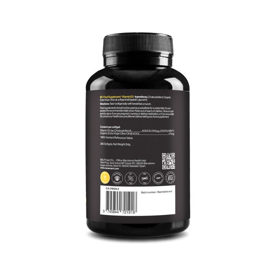 Zenement Vitamina D3 4000 Ui 365caps