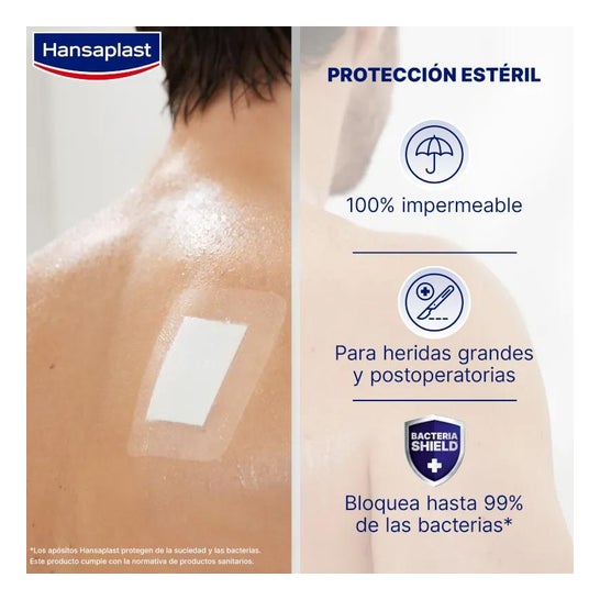 Hansaplast Aqua Protect Xxl 5 peças