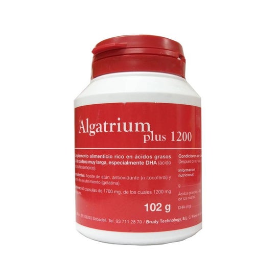 Algatrium Plus 1200 Perlas 60 Perlas