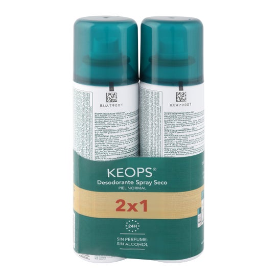 Roc Keops Dodorant Dry Spray 150ml lote de 2