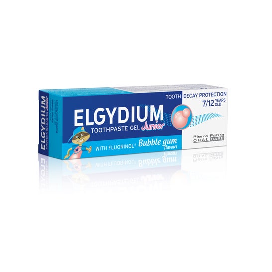 Elgydium Gel Dentífrico Junior 7 a 12 anos Bubble 50ml