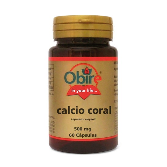 Obire Coral Cálcio 500mg 60caps