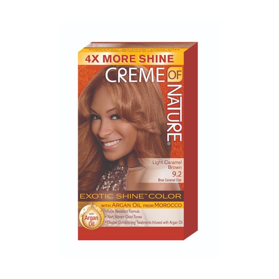 Creme Of Nature Tinte Cabello Nro 9,2 Light Caramel Brown 1ud