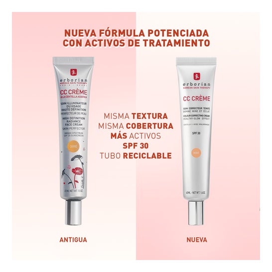 Erborian CC Crème con Centella Asiática Doré 40 ml