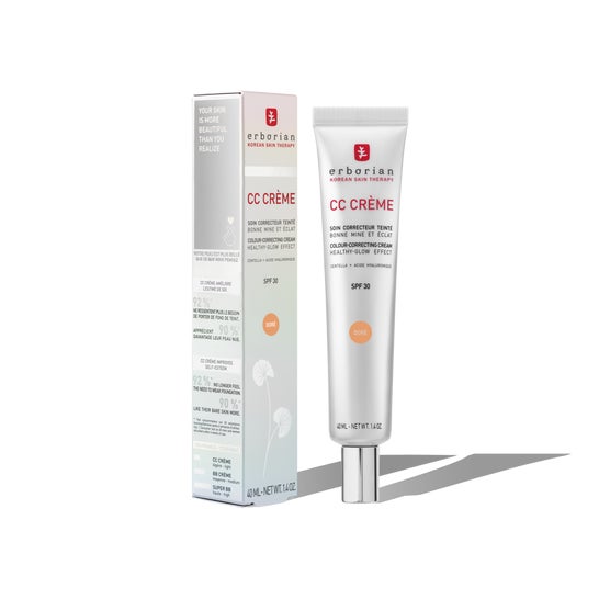 Erborian Cc Creme Centella Asiatica dourado 40ml