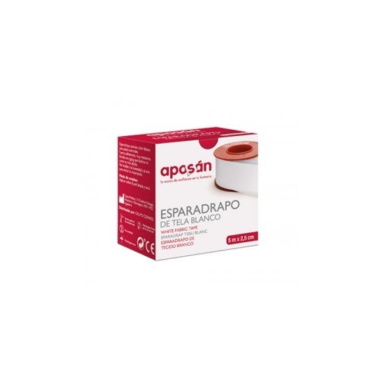 Tecido de gesso Aposán branco 5x2