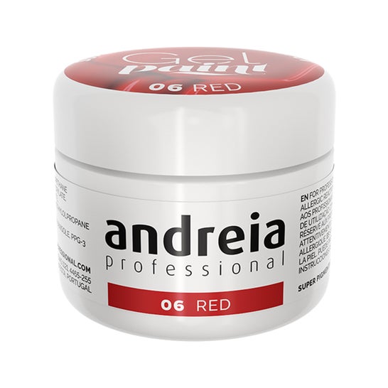 Andreia Professional Gel Paint Rojo 06 4ml
