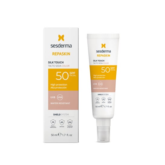 Fotoprotector de Sesderma Repaskin de seda SPF50+ 50ml