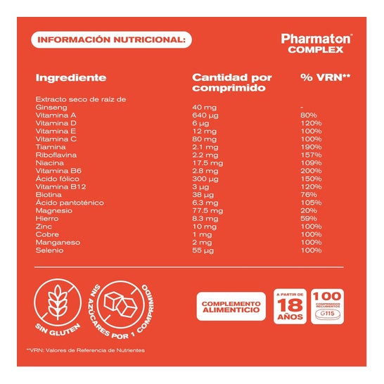 Pharmaton Complex 100 comp
