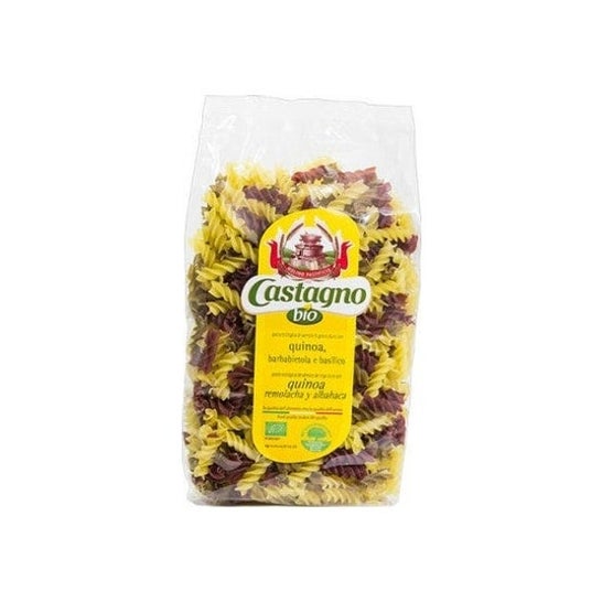 Castagno Wheat Spirals com Quinoa Beetroot Eco 500g