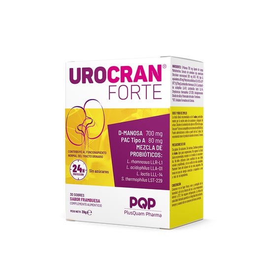 Urocran Forte Arandano Vermelho + Cabo D Prob 30 Envelopes