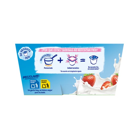 Sobremesa láctea Nestlé morango 4uds