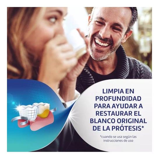 Corega Branqueador 30 Pastilhas Limpeza