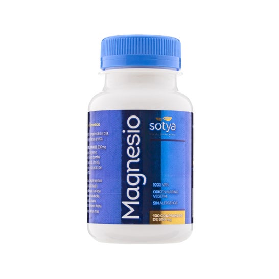 Sotya magnésio marinho 600mg 100comp