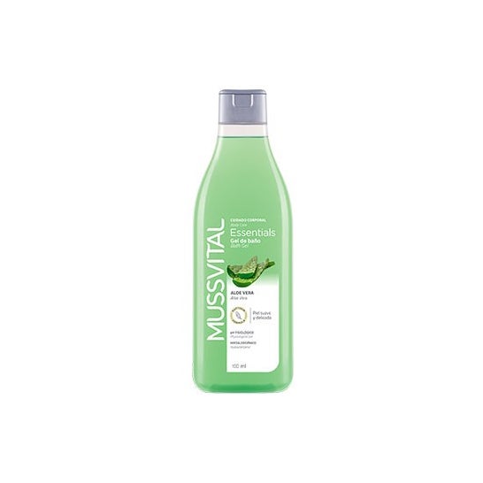 Gel De Banho Mussvital Essentials Com Aloe Vera 100 Ml