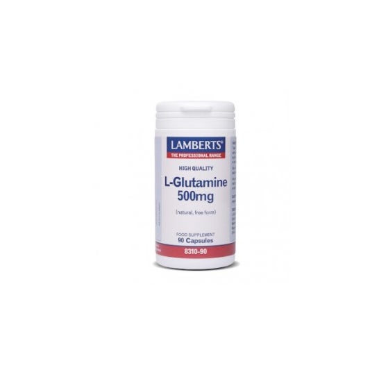 Lamberts L-glutamina 500mg 90 Caps.