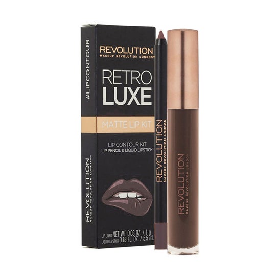 Kit de maquiagem Luxo Revolution Glory Lip Liner