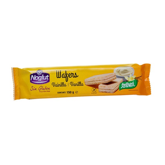 Santiveri Noglut Wafers Rellenos de Vainilla Bio 150g
