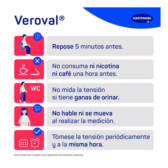 Aparelho de Pressão Arterial de Pulso Compacto Hartmann Veroval