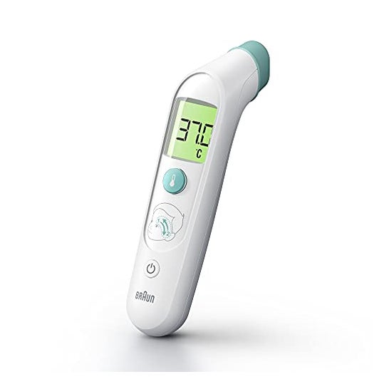 Braun BST200WE Remote Thermometer White Forehead 1ud