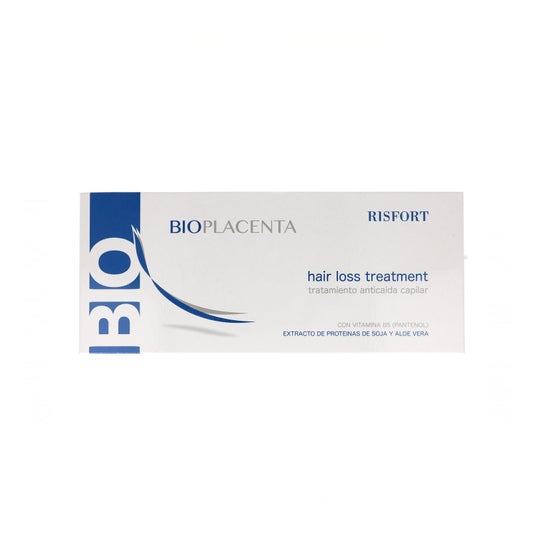 Risfort Bioplacenta Tratamento da Queda de Cabelo 12x10ml
