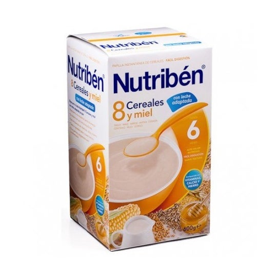 Nutriben Papilla 8 Cereales Y Miel 600mlramos
