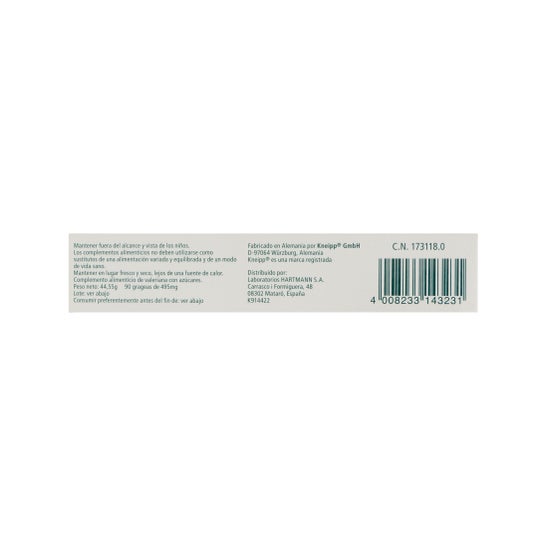Kneipp Valeriana Classic 90 Idades