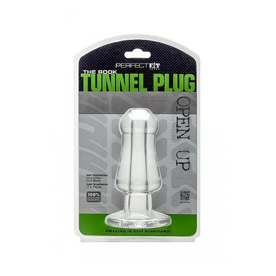 Marca Perfect Fit The Rook Tunnel Plug Transparent 1pc