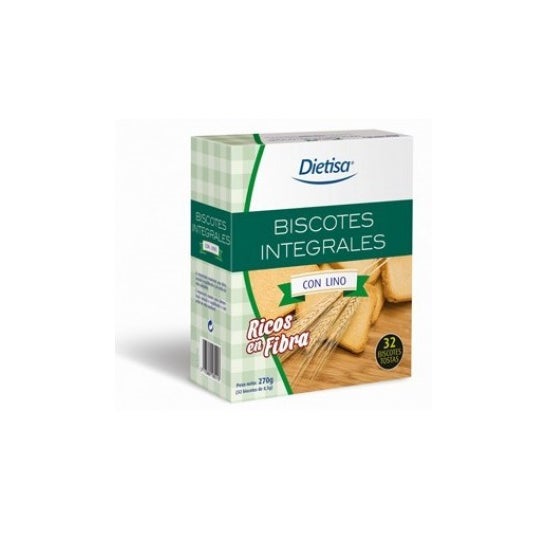 Biscoitos Dietisa Crisp Com Flax 270g