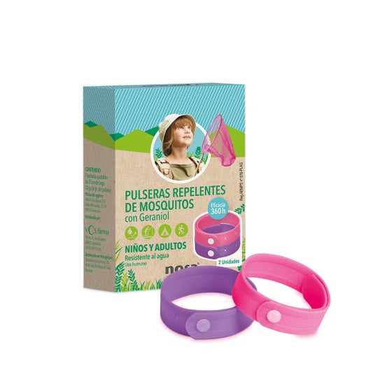 Pulseira repelente de mosquitos Nosa 2 pcs