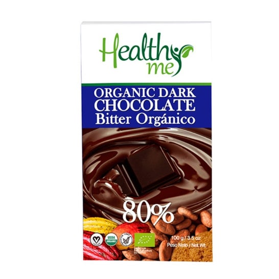 Healthy Me Chocolate Amargo 80% Bio 100g